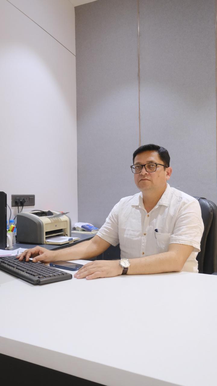 Portrait of Dr. Arjun Solanki